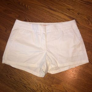 Jcrew white shorts